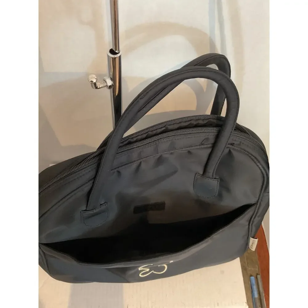 Disneyland Park - Black Nylon Laptop Tote Crossbody Bag